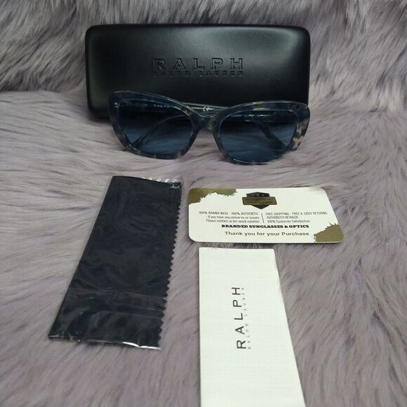 Ralph Lauren Ra 5264 5844/E3 Blue Marble Authentic Sunglasses frame 55-18 main image 8
